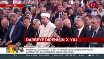 Başkan Erdoğan, şehitler için Kur'an-ı Kerim okudu