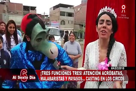 Atención acróbatas, malabaristas y payasos con el casting en los circos