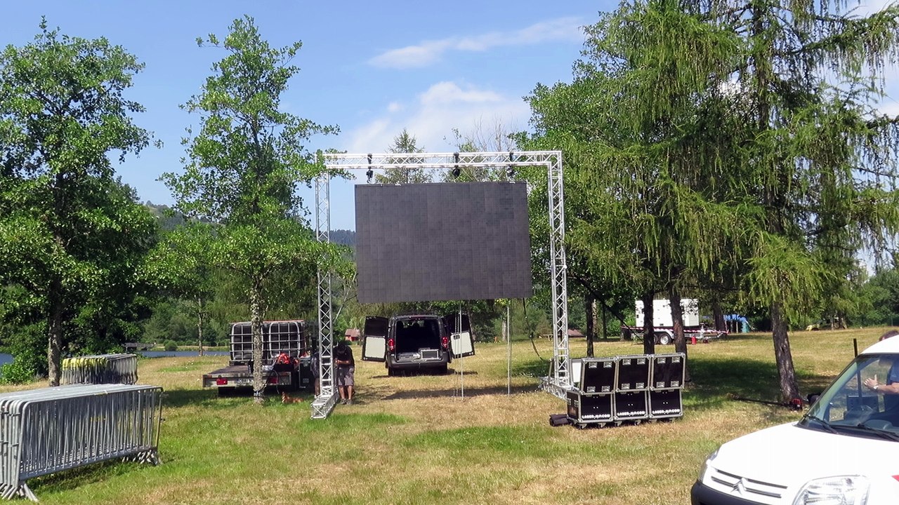 Vidéo: la fan zone de la base de loisirs de Saulxures-sur-Moselotte