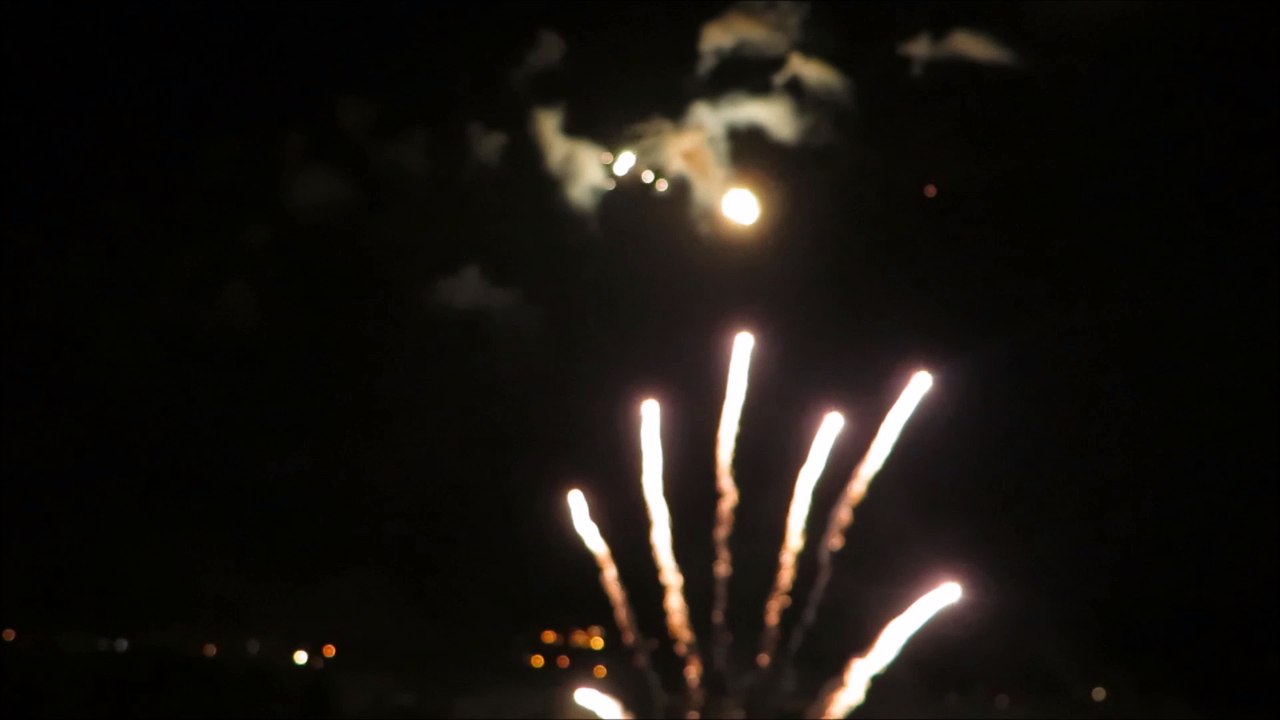 Le feu d'artifice de Montélimar en vidéo