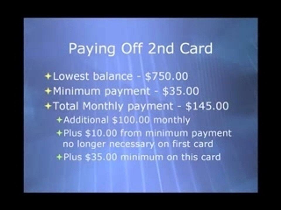 Reducing Credit Card Debt