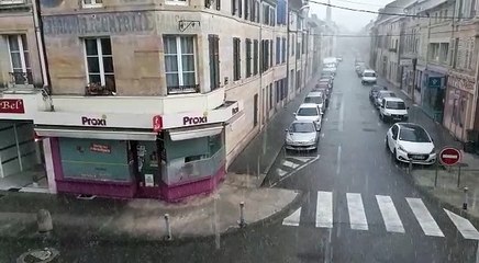 Bar-le-Duc : un orage et des grêlons à quelques heures de la finale de la coupe du monde