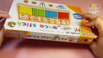 Mathematical Intelligence Stick Wooden Game for Kids to Learn Simple Maths Calculation with Symbols