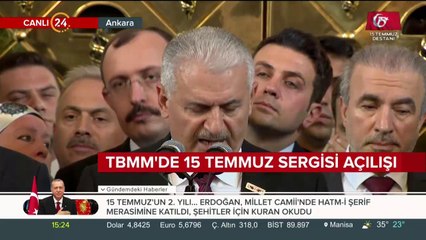 Gazi Meclis'te şehitler anılıyor