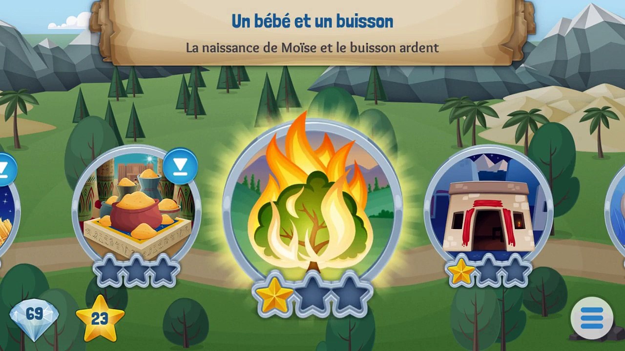 N°7 (La naissance de Moïse ) vidéo pour enfants