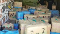 La Guardia Civil interviene 3.600 kilos de hachís