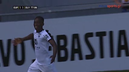 2-1 Jean Amani UNBELIEVABLE Goal - K.A.S. Eupen vs Olympiakos - 15.07.2018 [HD]