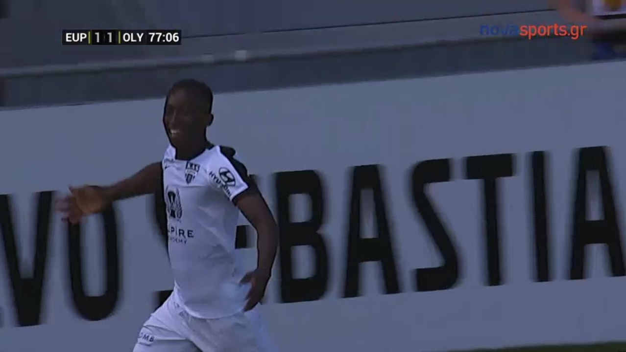 2-1 Jean Amani UNBELIEVABLE Goal - K.A.S. Eupen vs Olympiakos - 15.07.2018 [HD]