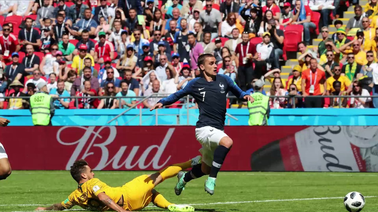 ZAPFOOT - Mondial 2018 : revivez  la victoire de la France face à l'Australie avec le son de France Bleu