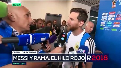 “El hilo rojo”- el amuleto de la suerte que usó Leo Messi en el partido contra Nigeria