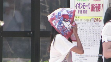 서일본 폭우 피해 주민들, 폭염에 '설상가상' / YTN