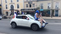 Deux heures avant la finale, les supporters sont déjà surexcités