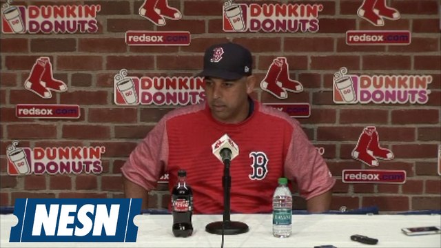 Alex Cora on Xander Bogaerts' Grand Slam, Eduardo Rodriguez injury update