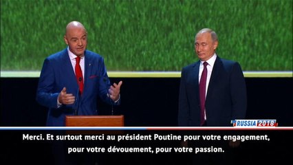 CdM 2018 - Infantino : "Le Mondial a changé notre perception de la Russie"