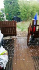 L'orage à Asnières-lès-Dijon, dimanche 15 juillet