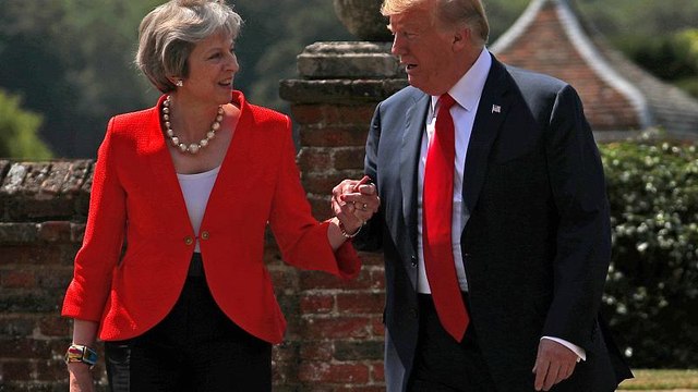 Theresa May: 'Donald Trump told me to sue the EU over Brexit'