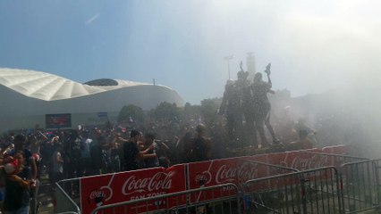 L'ambiance est bouillante à Marseille...