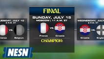 NESN Soccer Podcast predicts Croatia advancing to the World Cup Final