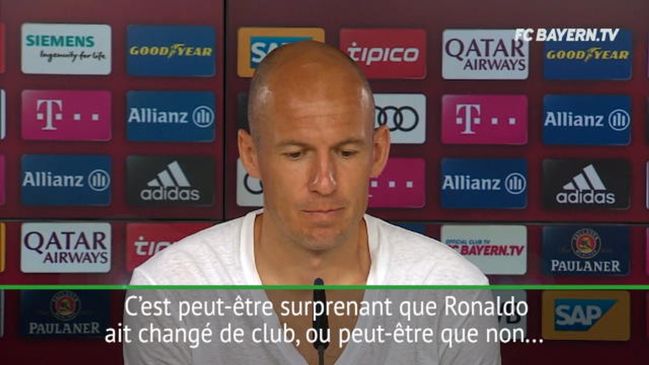 Transferts - Robben : "Ronaldo n'a plus rien à prouver"