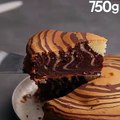 Le gâteau zébré n'a jamais été aussi facile avec cette recette LA RECETTE :