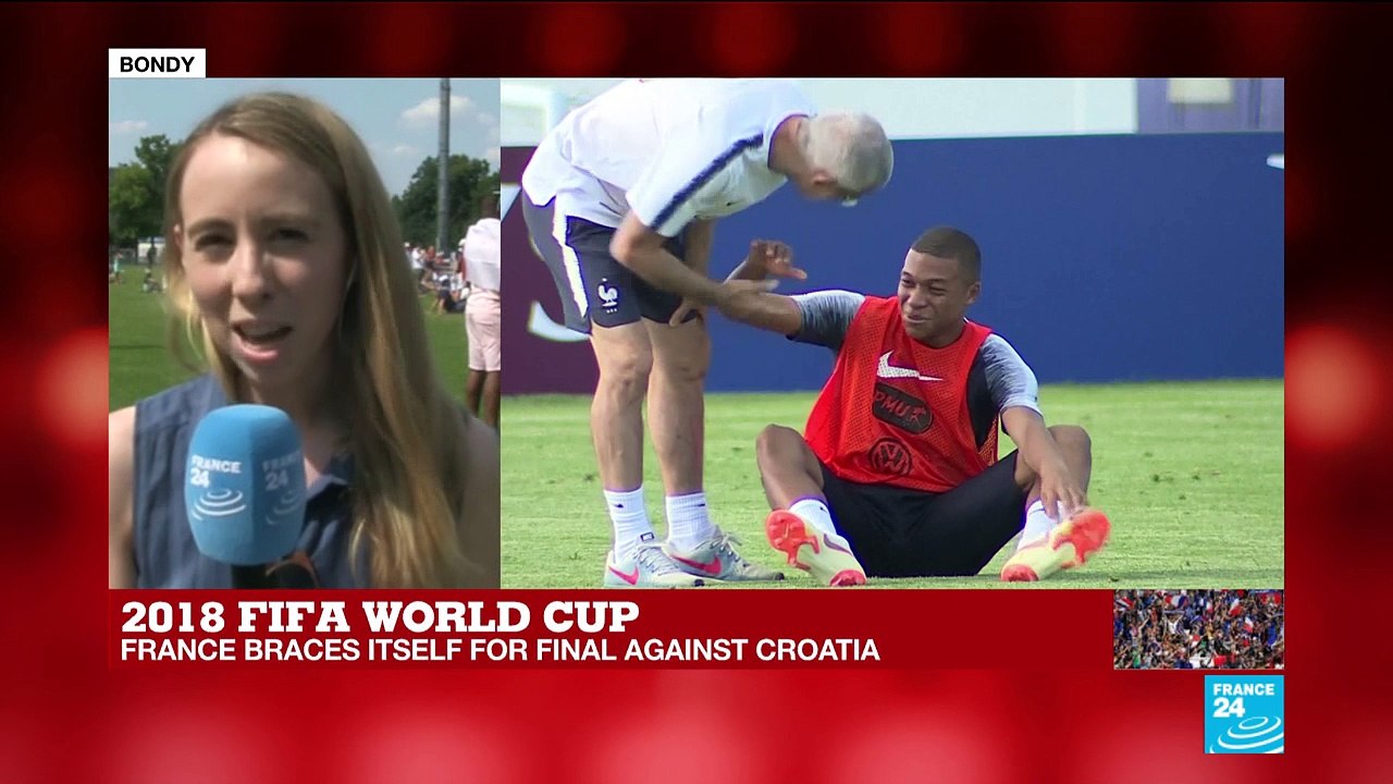 Fans gather in France''s star Mbappé''s hometown