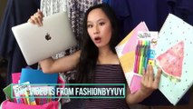 Back To School Supplies Haul 2017   GIVEAWAY!! ♡ | [OPEN] /FashionbyYuyi