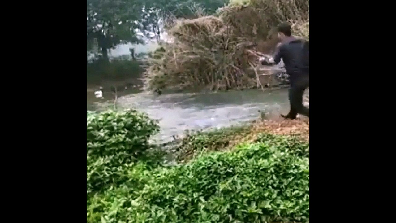 Insane Catch With Net