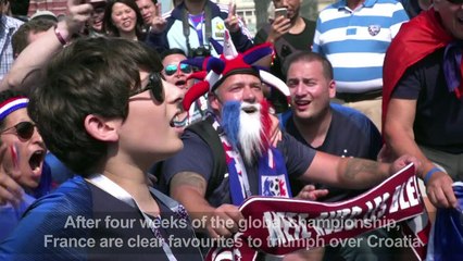 Moscow: Football fans gather in Red Square