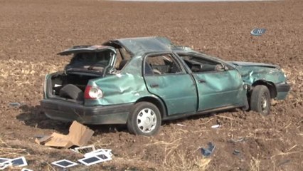 Lastiği Patlayan Otomobil Takla Attı: 5 Yaralı