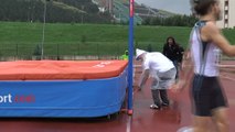 Atletizm 4. Uluslararası Sprint ve Bayrak Yarışmaları Kupası yoğun yağmur altında devam ediyor