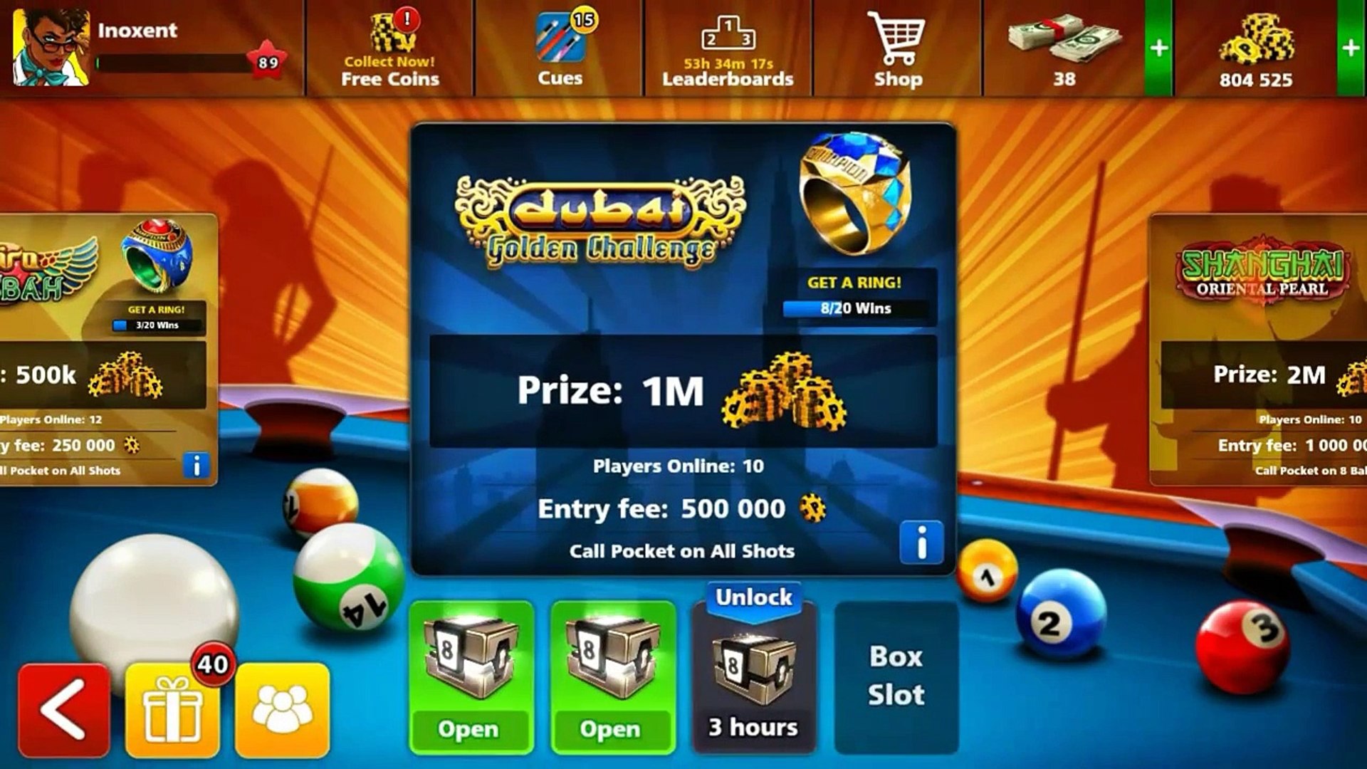 Buy 8 Ball Pool Coins & Cash