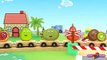 Fruit train: Learn Fruit Train - learning fruits for kids