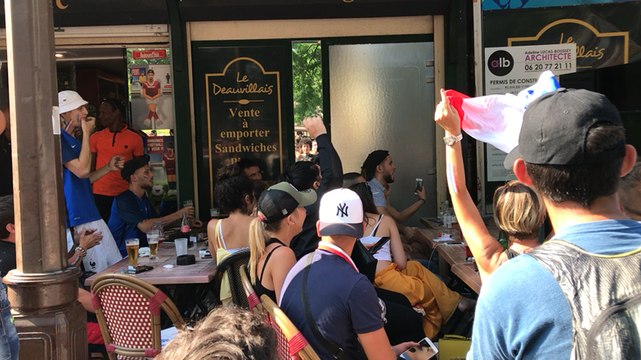 À Deauville, toute une rue devant la finale de la Coupe du monde