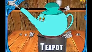 I am a little teapot nursery rhyme (song) for kids with lyrics