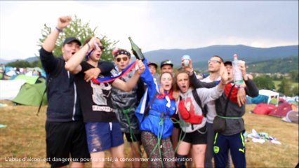 Ambiance d'avant match au camping de Décibulles