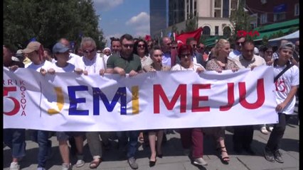 Priştine'de '15 Temmuz Demokrasi Dayanışması Yürüyüşü' Düzenlendi