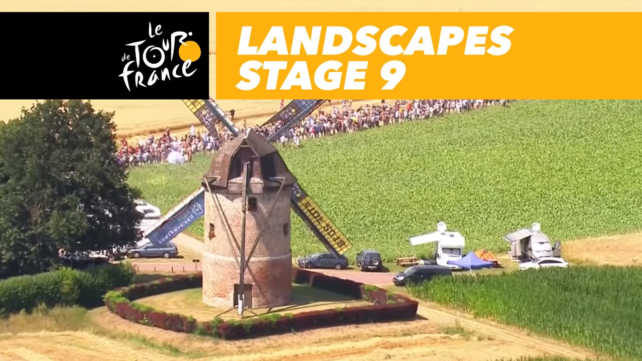 Paysages du jour / Landscapes of the day - Étape 9 / Stage 9 - Tour de France 2018