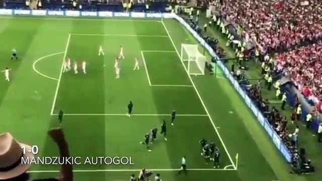 FRANCIA VS CROACIA 4-2 RESUMEN Y GOLES - FINAL MUNDIAL RUSIA 2018