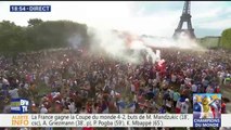 La France championne du monde ! La fête sur le Champs de Mars et sur les Champs Elysées