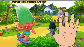 Trolls Finger Family | Nursery Rhymes For Children | Kids Songs