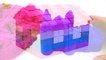 Finger Family | Kinetic Sand Rainbow House Surprise Toys Learn Colors Nursery Rhymes Songs