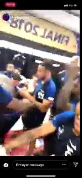 Regardez la joie des Bleus dans les vestiaires juste après la victoire filmée par Presnel Kimpembe - VIDEO