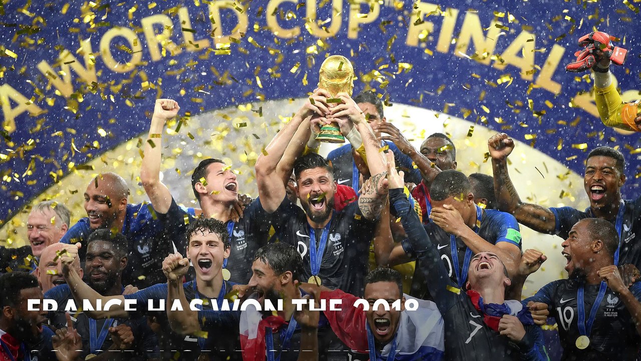 France Crowned Soccer World Cup Winners