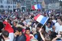 Coupe du monde: explosion de joie dans le centre de Mulhouse