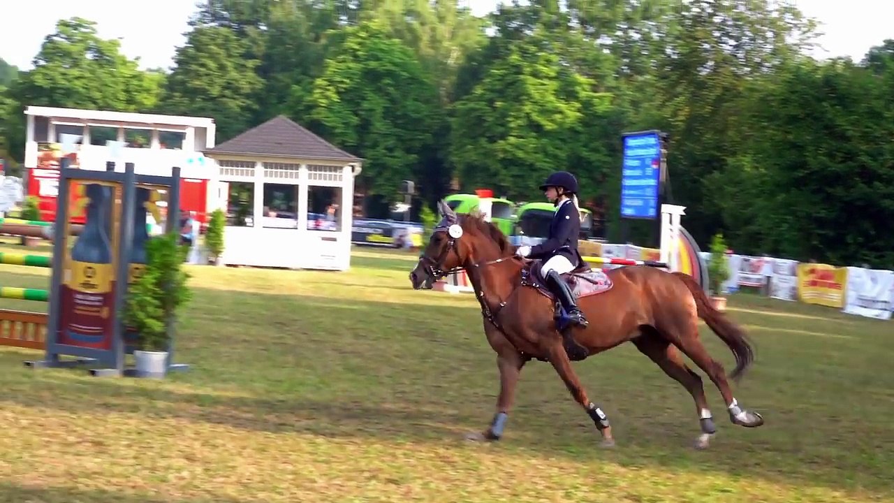 Lia & alfi - fma reitturnier greven - a-stilspringen, dressurreiter l