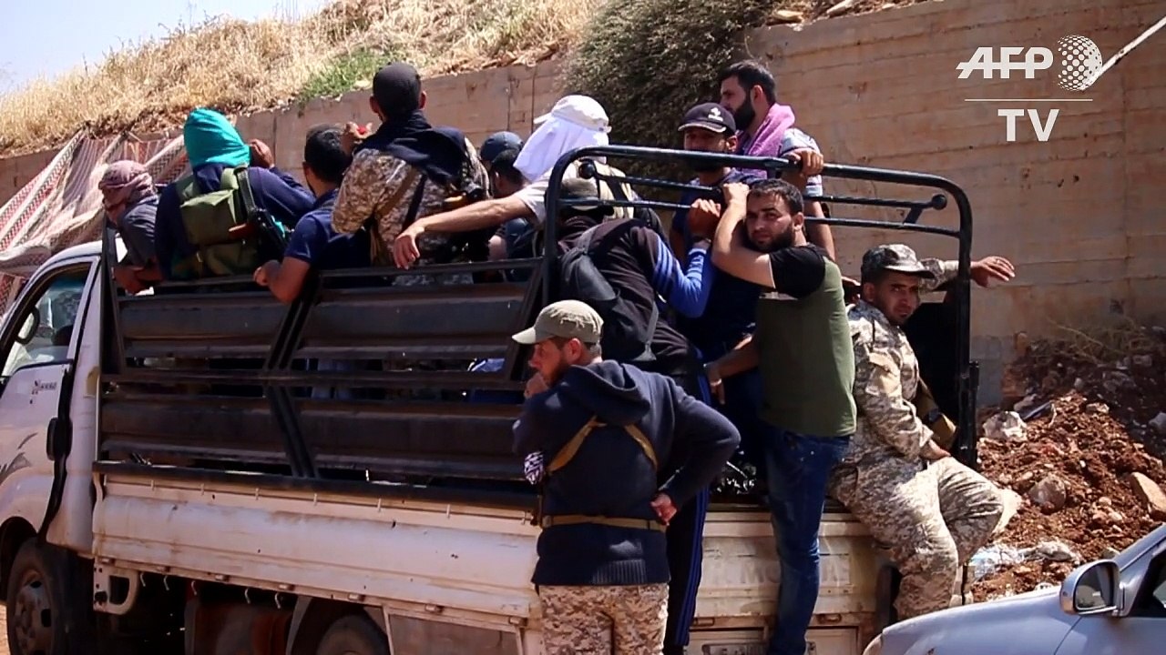 Syrie: début de l'évacuation des rebelles de Deraa