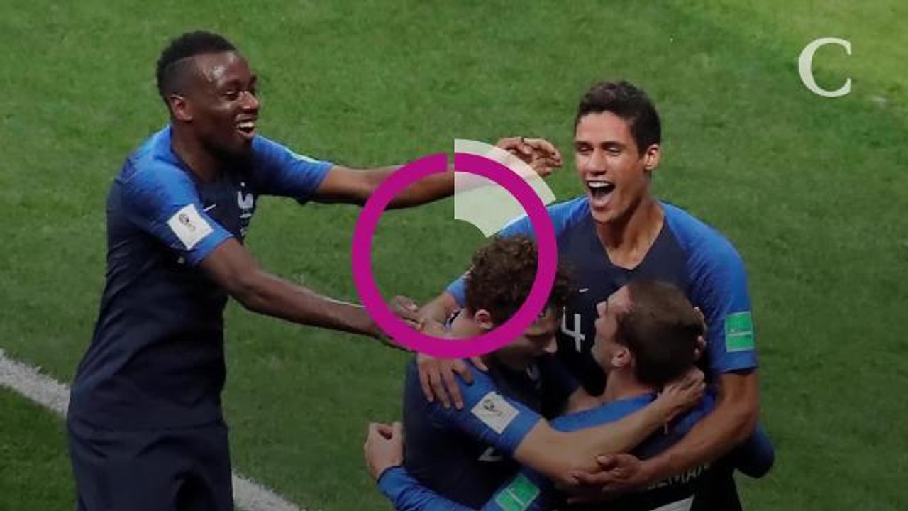 Coupe du monde 2018 : les enfants des champions du monde posent avec la coupe !