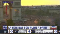 Coupe du monde: écoutez les Parisiens exulter de joie place de l'Etoile