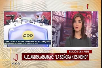 Abogada Romy Chang sobre audios: La organización criminal está bastante establecida
