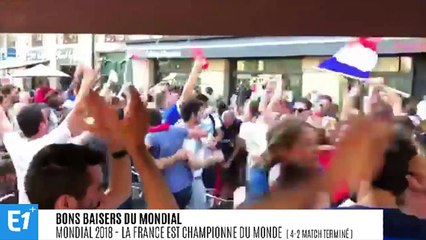 Les Bleus champions du monde - François Hollande : "vive la pluie, vive l'équipe de France"